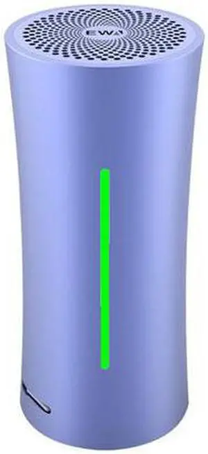 EWA A115 Super Battery 105-hours Playtime Bluetooth Speaker Built-in 6000mAh Rechargeable Battery Great Sound & Bass Handy with Small Bag (Blue)