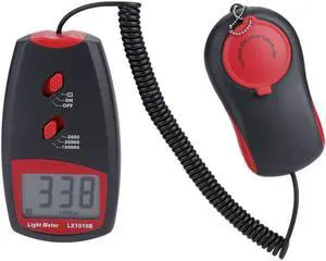 LX1010B Digital Light Meter Luxmeter LCD Display Environmental Testing Illuminometer Tools Accessory
