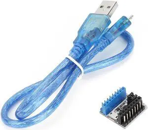 TMC2208 V1.0 Stepper Motor Driver Tester Module with USB Cable