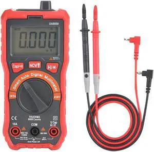 UA8888 Red Backlight Display Automatic Digital Multimeter DC/AC Voltage Current Meter Multimetro Digital