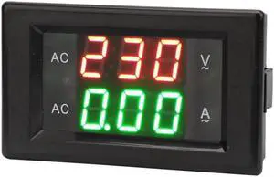 YB4835VA Digital Display AC 500V/50A LED Ampere Meter Voltmeter Current Solid Type