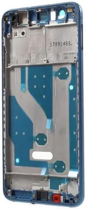 Middle Plate Frame with Earpiece Mesh Replacement Part For Huawei P10 Lite (Blue)