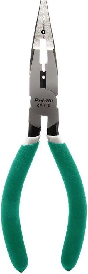 Multi-function Carbon Pliers With Pressure Clamp Tip Nozzles At Telecommunication Terminals