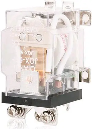 ELECALL 2 pcs Relay module JQX-60F 1Z 60A AC220V Power Relay Coil Electromagnetic Relay