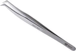 BST-6A Stainless Steel Tweezers Super Hard Eyelash Extension Tool Industry Best Quality Tweezers