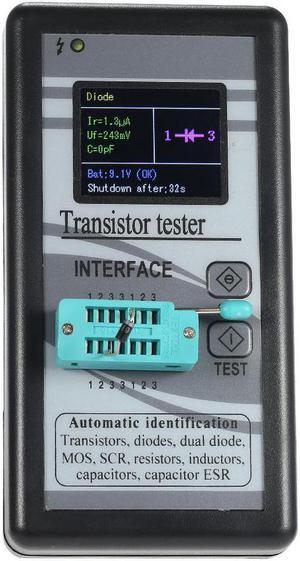 Multi-purpose Transistor Tester 128*160 Diode Thyristor Capacitance Resistor Inductance MOSFET ESR LCR Meter TFT Color Display