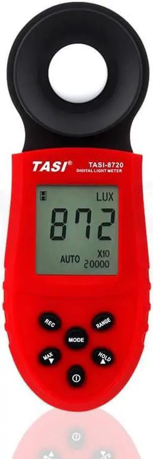 Digital Luxmeter Light Meter TASI-8720 Lux FC Meters Luminometer Photometer 200,000 Lux Handheld Type Luxmeter Illuminometer