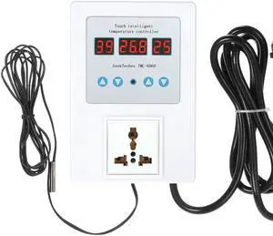 AC110-240V 10A Thermoregulator Touch Control Digital Intelligent Temperature Controller Thermostat Heating CoolingControl Switch