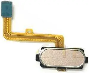Touch ID Fingerprint Scanner Sensor Home Return Key Menu Button Flex for Samsung Galaxy A8 2016 A810F A810 (Gold)