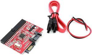 IDE to SATA SATA to IDE ATA ATAPI Serial HDD Mutual Converter Adapter W/ Cable