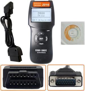 2016 Version D900 EOBD OBDII Scanner Car Engine Code Reader D900 Diagnostic Tool For Multi Brand Cars