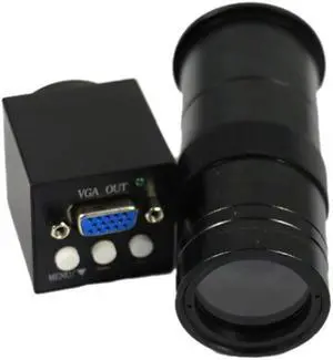 2017 NEW 2MP 1080P VGA outputs Industry Microscope Camera & 100X C-mount Lens for LAB PCB Mobile Phone Repair