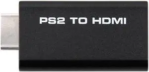 HDV-G300 PS2 to HDMI 480i/480p/576i Audio Video Converter Adapter with 3.5mm Audio Output