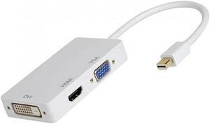 Dayspirit Mini DP DisplayPort Male to VGA HDMI DVI Adapter Converter
