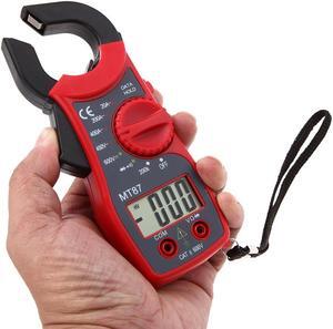 Digits LCD Digital Clamp Meter AC/DC Voltmeter AC Ammeter Ohmmeter Diode Continuity Tester with Data Hold Multimeter