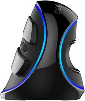 Delux M618 Plus Blue Light Wired Optical Mouse For PC Laptop Desktop
