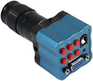Mini Digital Microscope Optical Lens Industrial Camera 5x-100x Magnification VGA Output Camera