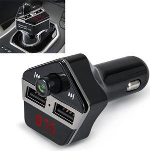 Car LCD Bluetooth MP3 Music Player Kit Auto Radio Player Hands-free FM Transmitter Charger for Phones Extend MP3 USB TF
