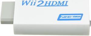 Wii to HDMI Wii2HDMI Adapter Converter 3.5mm Audio Video Output Full HD 720P 1080P For HDTV Monitor Display