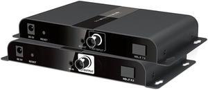 SDI HDbiT Fiber Optics Extend LKV378SDI HD-SDI 3G-SDI SD-SDI Extender 20KM Over Optical Fiber Cable IR Remote Control 1080P