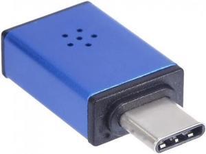 Mini Portable USB 3.1 Type-C Port Microphone Audio Adapter for PC / Smart Phone