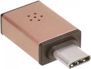 Mini Portable USB 3.1 Type-C Port Microphone Audio Adapter for PC / Smart Phone