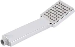 Durable ABS stainless steel Square Handheld Water Saving High Pressure Rain Fixed Shower Head Bath Bathroom Household Durable ABS stainless steel Square Handheld Water Saving High Pressure Rain Fixed Shower Head Bath Bathroom Household