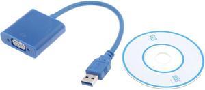 USB 3.0 to VGA Multi-display Adapter Converter External Video Graphic Card