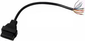 High Quality OBD2 OBD-II Opening Cable 16 Pin Female Extension Connector Diagnostic Extender