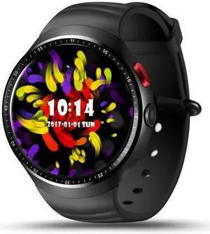 Hot Lemfo LES1 Android 5.1 Smartwatch 1GB + 16GB Wearable Devices Bluetooth Wifi Smart watch Wristwatch (Black)