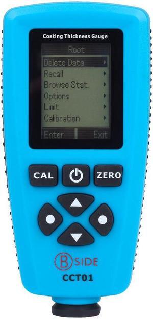 Bside CCT01 Digital Coating Thickness Gauge Meter Tester F/N Probe 0 to 1300um (0 to 51.2mils) USB Interface