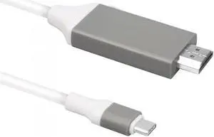 USB C to HDMI Adapter Cable for Samsung Galaxy S8/S8 Plus - White