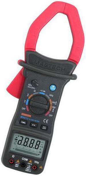 MASTECH M9912 3200 Counts Autoranging AC DC Clamp Meter Voltage Current Resistance Frequency Tester