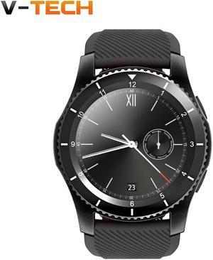 Kktick G8 Smartwatch Bluetooth 4.0 SIM Card Call Message Reminder Heart Rate Monitor Smart watchs For Android Apple (Black)