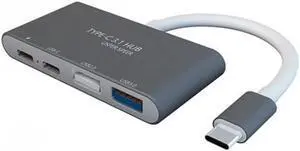 Type C Male To USB 3.0 USB 2.0 Type-C Female Hub OTG Charger Cable Adapter for LEV Mobile Mobile Phone Type-C PD