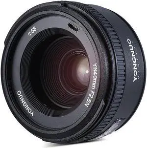 YONGNUO YN40mm F2.8N 1:2.8 Standard Fixed Prime Lens AF MF Auto Manual Focus Light-weight for Nikon D500 D7100 D7000 D7500 D610 D800 D810 DSLR Camera