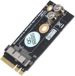 EP-108 Wireless Card to NGFF M.2 Key A/E Adapter BCM94360CS2 BCM943224PCIEBT2 for Macbook OS