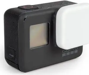 Advanced & Standard,Soft & Durable Silicone Lens Cover/Cap for GoPro 5 - White