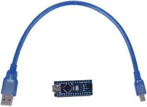 Hot selling for Arduino Nano V3.0 controller ATMEGA328P ATMEGA328 CH340 +USB cable