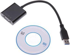 USB 3.0 to VGA Multi-display Adapter Converter External Video Graphic Card