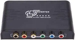 New Portable 1080P HDMI to Component Video (YPbPr) Video converter for HDTV Monitor