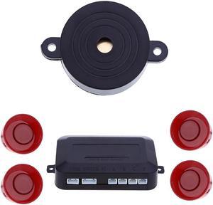 4 Sensors Car Parking Sensor Auto Reverse Rear Assistance Backup Park Radar Buzzer Car Alarm Kit Monitor System