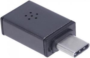 Mini Portable USB 3.1 Type-C Port Microphone Audio Adapter for PC / Smart Phone