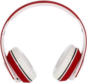 OY5 Wireless Bluetooth Headphone Foldable Over-ear Headsets 3.5mm Wired Earphone Support TF Card Music Play FM Radio Hands-free Calling for iPhone 7 6S Plus Samsung S6 Note 6 Laptop Notebook - Red