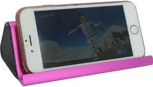 Fineblue Wireless Bluetooth Speaker with Viewing Stand Dock cradle Hifi Enhanced Bass for SmartPhone iPad support TF Card - Pink Fineblue Wireless Bluetooth Speaker with Viewing Stand Dock cradle Hifi Enhanced Bass for SmartPhone iPad support TF Card - Pink