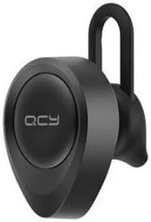 Bluetooth 4.1 Mini Business Bluetooth Headset QCY J11 Wireless Earphone Auriculares Bluetooth Handsfree Earbud chinese voice (Black)