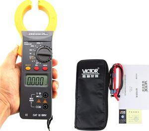 Victor VC6056B 3 3/4 Digits 4000 Counts Manual Range Resistance Capacitance Frequency Measurement Digital Clamp Multimeter