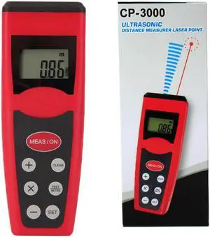 18M Laser Distance Meter CP-3000 Ultrasonic Rangefinder Tape Measure Laser Range Finder Ultrasonic Laser Rangefinder Level Tool