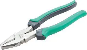 Pro'sKit 1PK-051DS Carbon Steel Dual Color Lineman's Plier (205mm) Wire Nippers Side Cutting Pliers Hand Tools