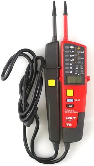 UNI-T UT18C Voltage And Continuity Testers AC/DC Voltmeter Auto Range Non-contact Voltage Detector Pen